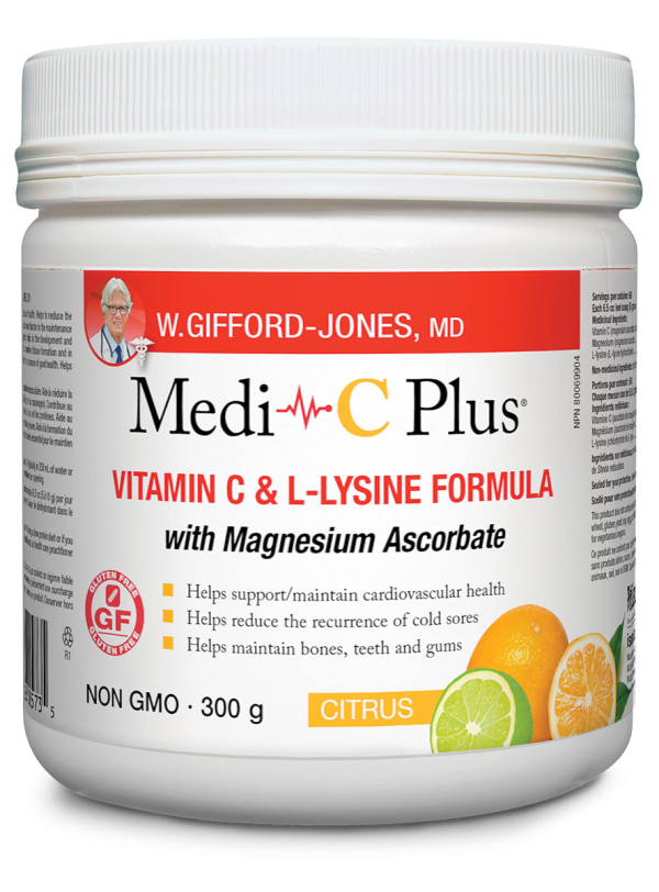 W. Gifford-Jones Medi-C Plus w  Magnesium Citrus Flavour 300g (Discontinued) Online