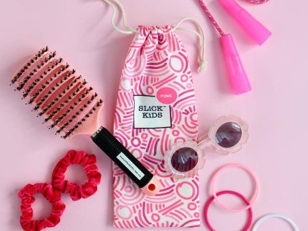 No Nasties - SLiCK KiDS Detangler Brush - Pink For Cheap