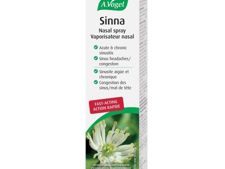 A. Vogel Sinna Nasal Spray 20ml For Discount