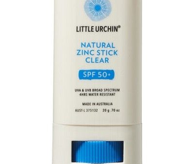 Little Urchin - Natural Clear Zinc Stick SPF50 (20g) Online Sale