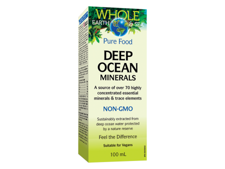 Whole Earth & Sea Deep Ocean Minerals NON-GMO 100ml Supply