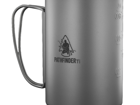 Pathfinder Titanium 600ml Cup & Lid Online