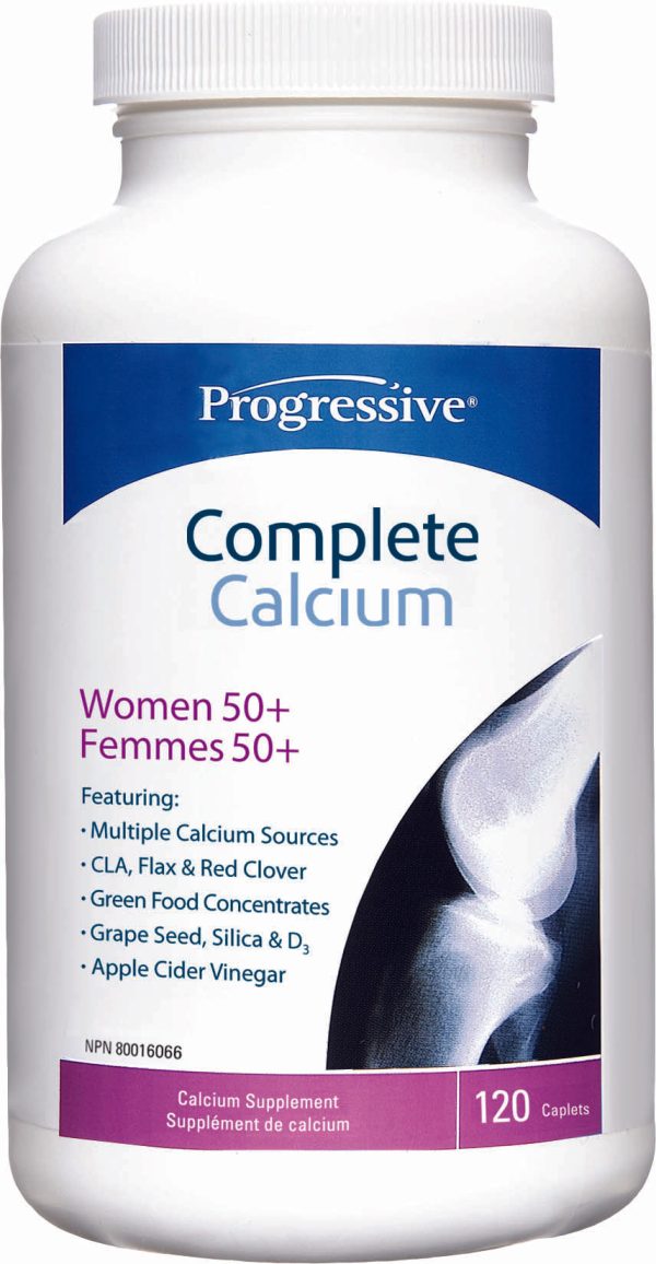 Progressive Complete Calcium For Women +50 120 Tablets Online Hot Sale