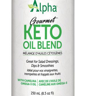 Alpha Gourmet Keto Oil Blend (with Camelina) 250ml Tin Fashion