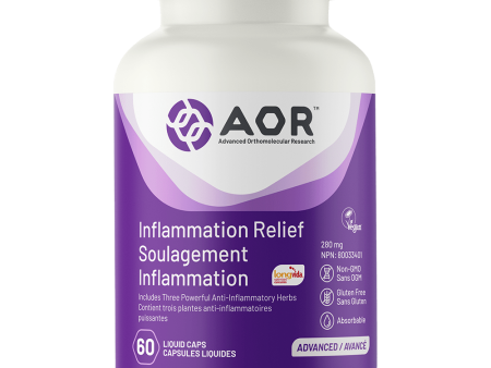 AOR Inflammation Relief 60 Liquid Capsules Cheap