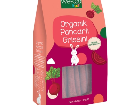 Wefood Kids Organik Pancarlı Grissini 40 gr 3 lü For Sale