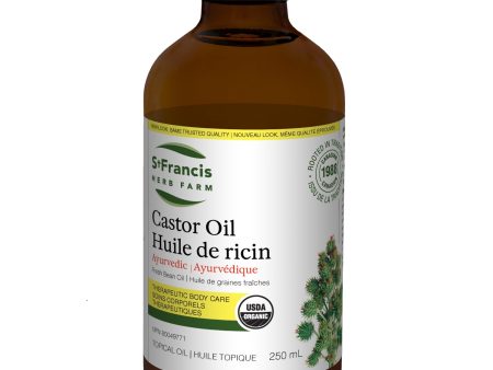 St. Francis Organic, Cold-Pressed Castor Oil 250ml Discount