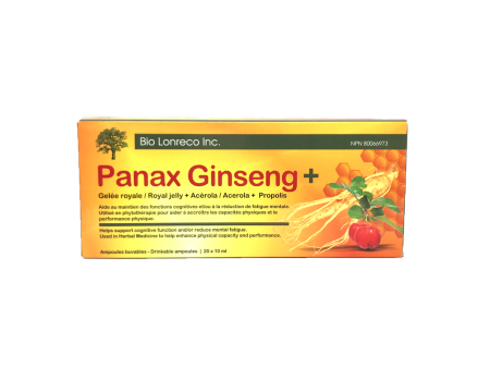 Bio Lonreco Panax Ginseng + 20 x 10ml Supply