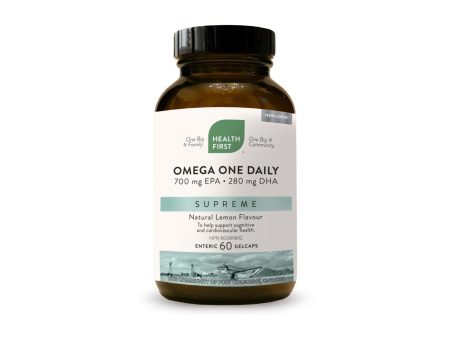 Health First Omega Supreme One Daily 60 Enteric Coated Gelcaps Fashion