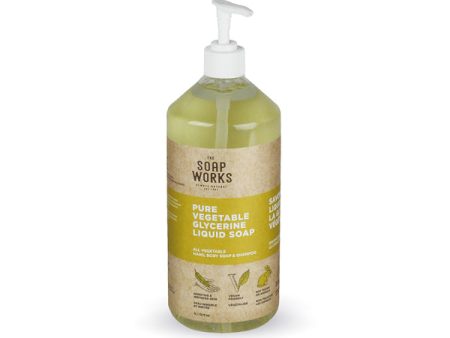 The Soap Works Liquid Glycerine Soap 1L Sale