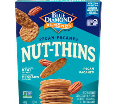 Blue Diamond Pecan Nut Thins 120g For Sale