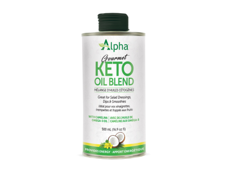 Alpha Gourmet Keto Oil Blend (with Camelina) 500ml Tin Discount