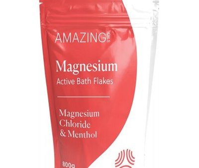 Amazing Oils - Magnesium Bath Flakes - Active (800g) Online