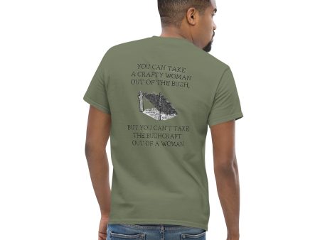 Bushcraft Phrase Short Sleeve T-shirt Discount