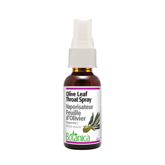 Botanica Olive Leaf Throat Spray Peppermint 30ml Fashion