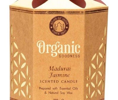 Organic Goodness - Natural Soy Wax Candle - Madural Jasmine (200g) Discount