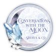 CONVERSATIONS WITH THE MOON Sticker For Sale