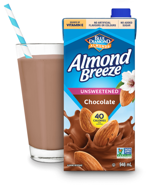 Blue Diamond Almond Breeze Unsweetened Chocolate 946ml Online Hot Sale