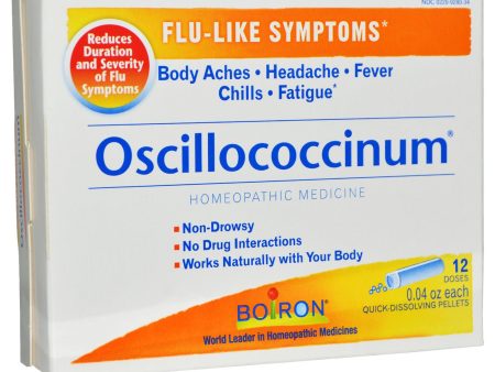 Boiron Oscillococcinum 12 Doses Fashion