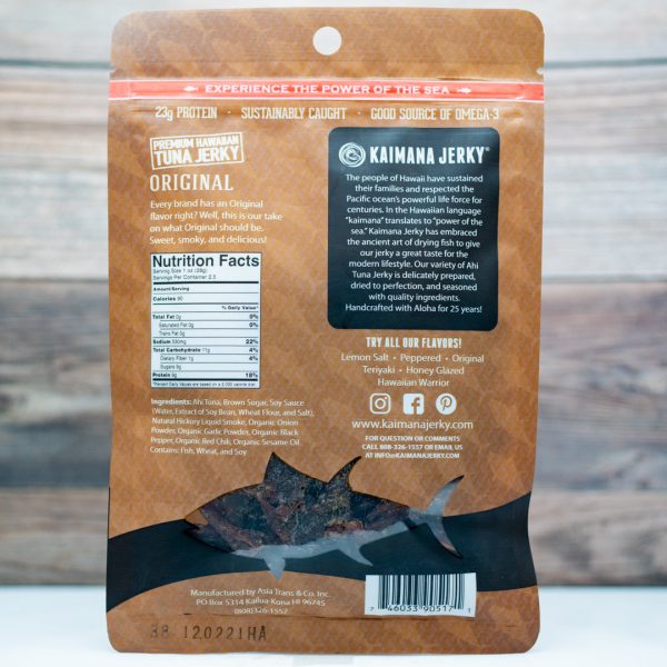 Ahi Jerky - Original Online now