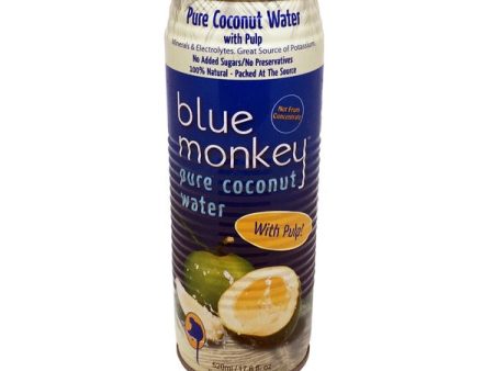 Blue Monkey Coconut Water With Pulp 520ml For Cheap