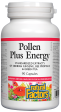 Natural Factors Pollen Plus Energy 90 Capsules on Sale