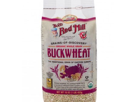 Bob’s Red Mill Organic Buckwheat Groats Raw 453g Online now