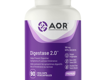 AOR Digestase 2.0  90 Vegetarian Capsules Sale