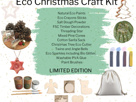 Eco Crayons - Eco Christmas Craft Kit Fashion