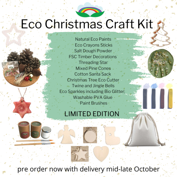 Eco Crayons - Eco Christmas Craft Kit Fashion