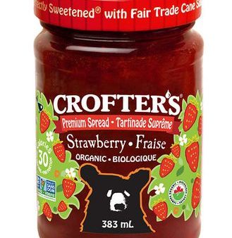 Crofter s Premium Spread Organic Strawberry 383ml Online Sale