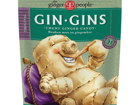 Ginger People Gin Gins Original Chewy Ginger Candy 85g Bag Sale