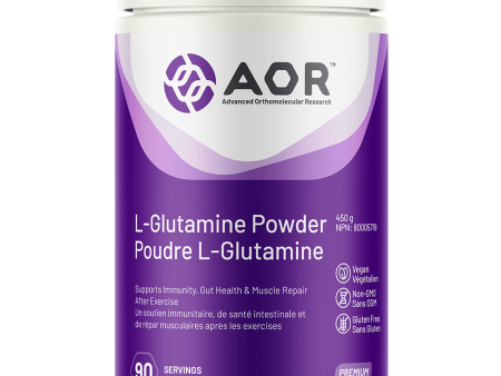 AOR L-Glutamine Powder 90 Servings 454g Fashion