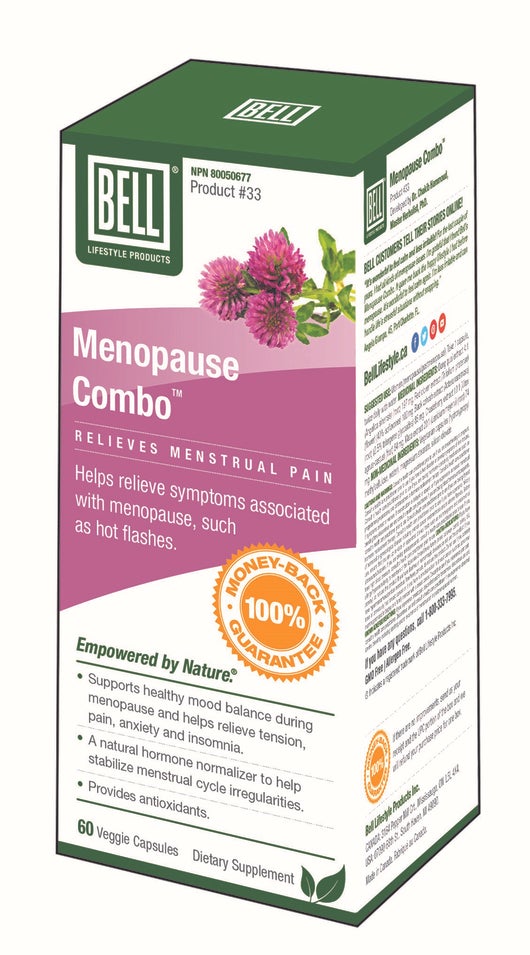 Bell Lifestyle #33 Menopause Combo 60 Capsules Fashion