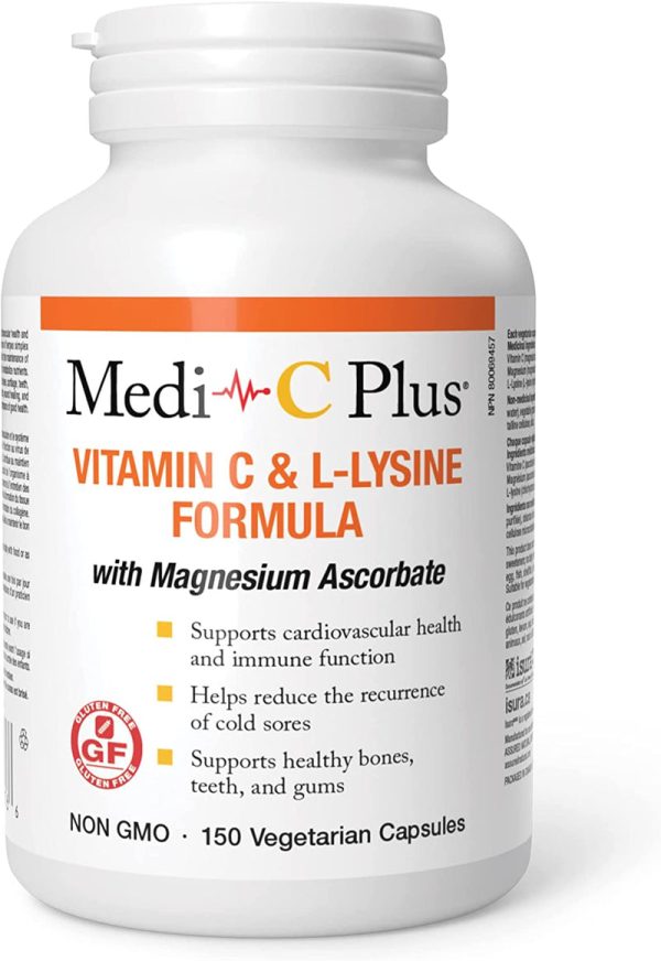 W. Gifford-Jones Medi-C Plus Formula (with Magnesium) 150 Vegetarian Capsules Online