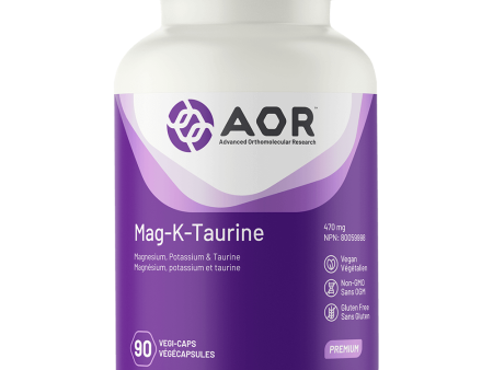 AOR Mag-K-Taurine 90 Capsules Online Sale