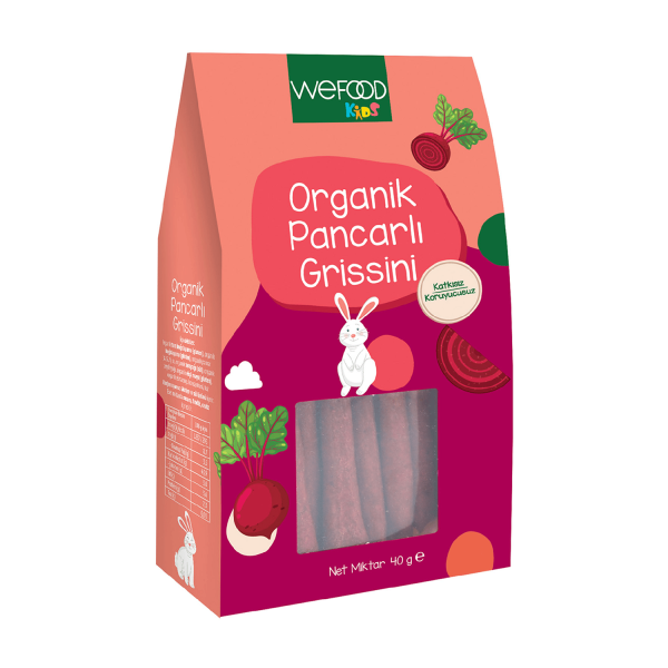 Wefood Kids Organik Pancarlı Grissini 40 gr For Discount