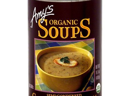 Amy’s Cream Of Mushroom Soup 398ml Hot on Sale