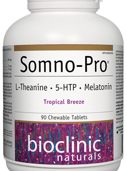 Bioclinic Naturals Somno-Pro Tropical Breeze 90 Chewable Tablets Sale