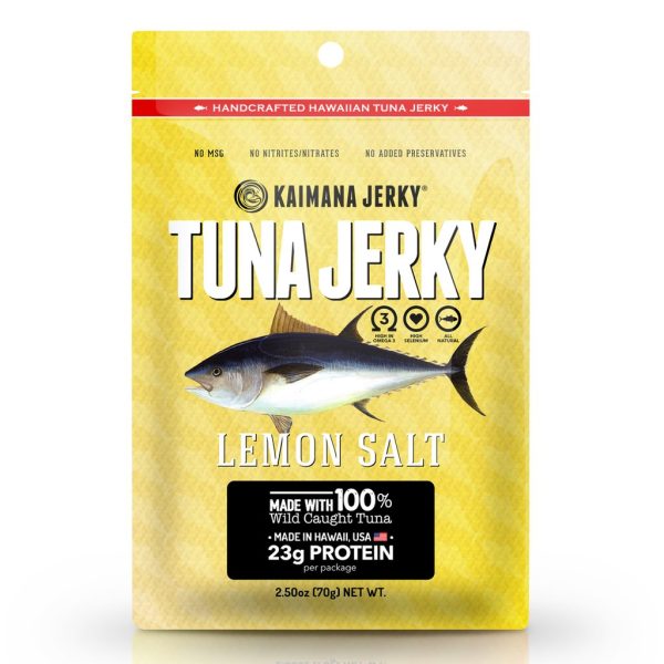 Ahi Jerky - Lemon Salt For Sale