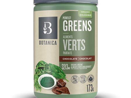 Botanica Organic Perfect Greens Chocolate 173g Online now