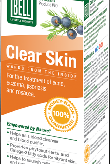 Bell Lifestyle Products #60 Clear Skin 90 Capsules on Sale