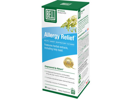 Bell Lifestyle  #24 Allergy Relief 30 Capsules Hot on Sale