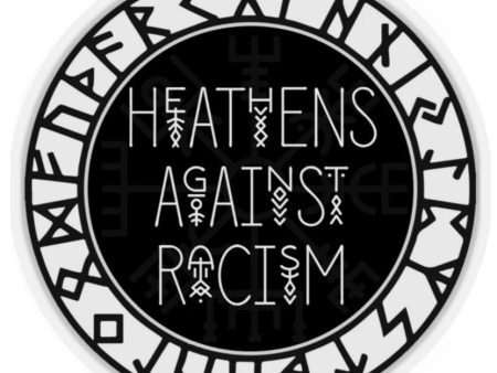 HEATHENS AGAINST RACISM Sticker Online Sale