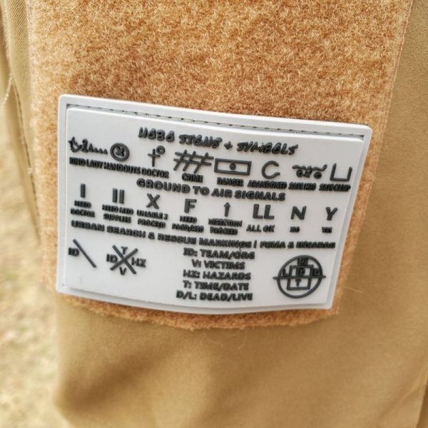 Storage Pocket Patch: Hobo Symbols and Markings Hot on Sale