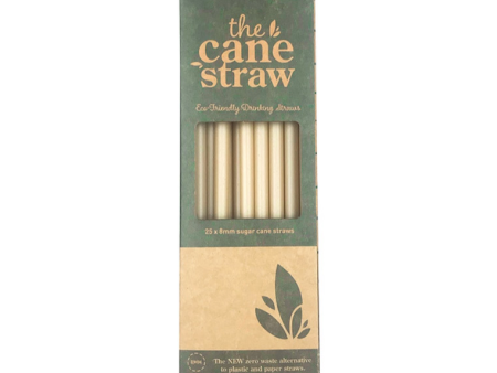 Little Green Panda - Sugar Cane Straws - 8mm (25 pack) Online Hot Sale