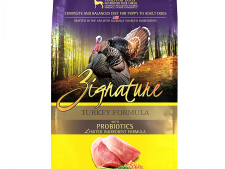 Zignature Limited Ingredient Diet Grain Free Turkey Formula Dry Dog Food on Sale