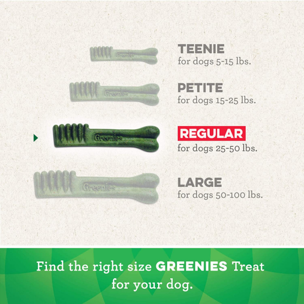 Greenies Regular Grain Free Dental Dog Chews Online