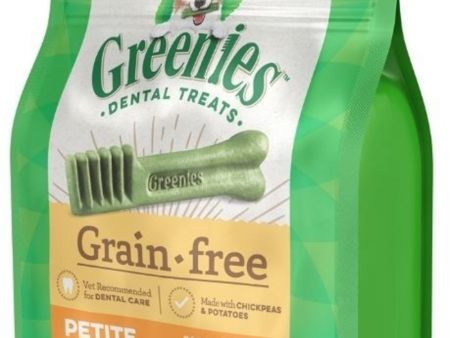 Greenies Petite Grain Free Dental Dog Chews Supply